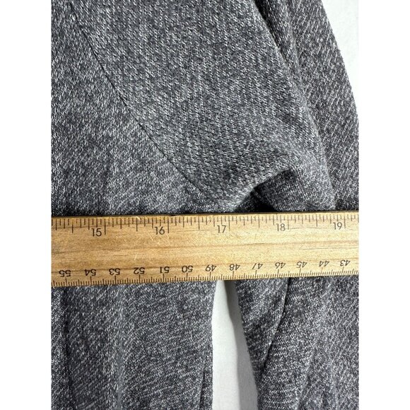 Loft Zipper Detail Long Sleeve Tunic size Small  Gray - Picture 7 of 8